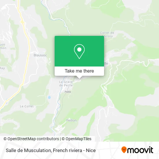 Salle de Musculation map