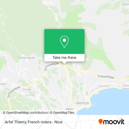 Arfel Thierry map