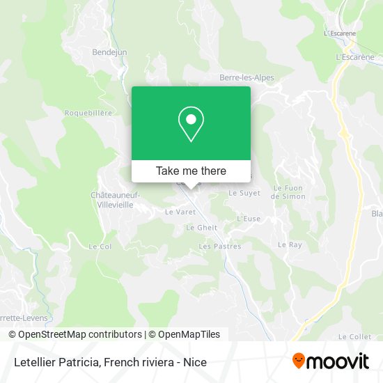 Mapa Letellier Patricia