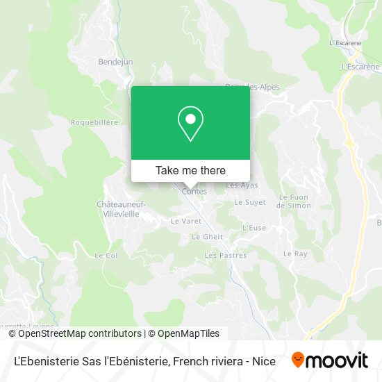 L'Ebenisterie Sas l'Ebénisterie map