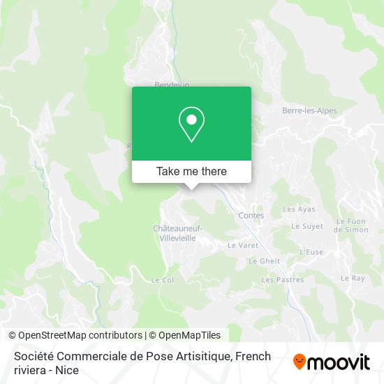 Société Commerciale de Pose Artisitique map