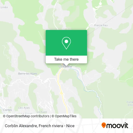 Corblin Alexandre map