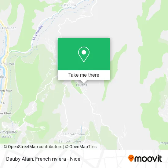 Dauby Alain map