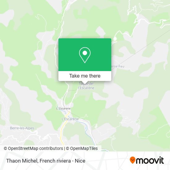 Thaon Michel map