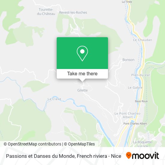 Passions et Danses du Monde map