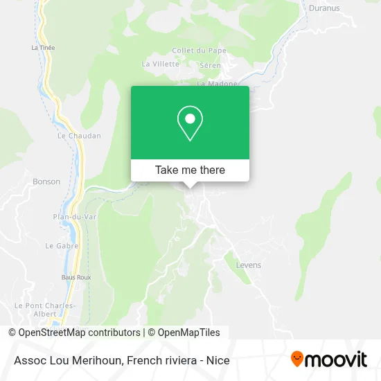 Assoc Lou Merihoun map