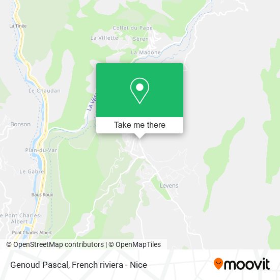 Mapa Genoud Pascal