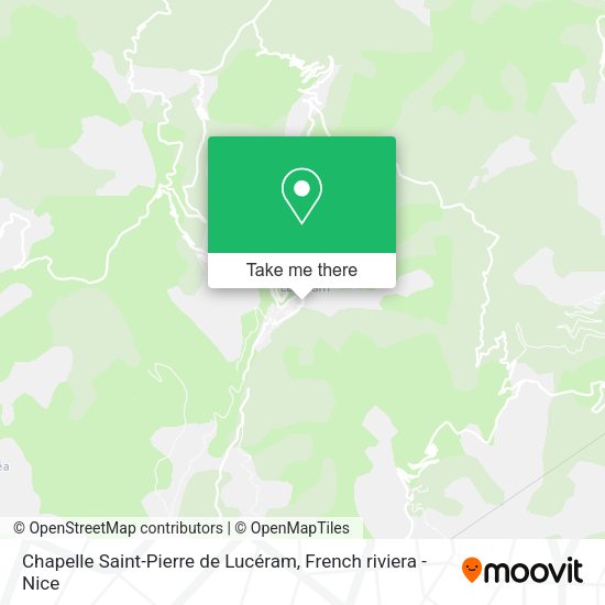 Chapelle Saint-Pierre de Lucéram map