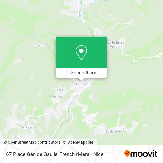 67 Place Gén de Gaulle map