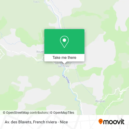 Av. des Blavets map