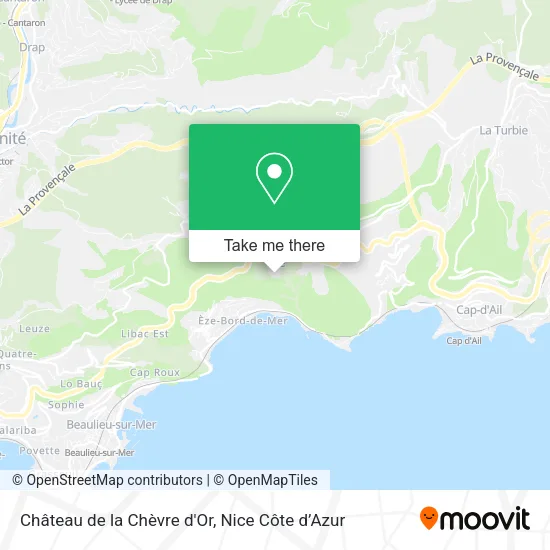 Château de la Chèvre d'Or map