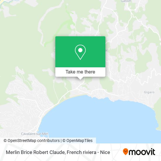 Merlin Brice Robert Claude map