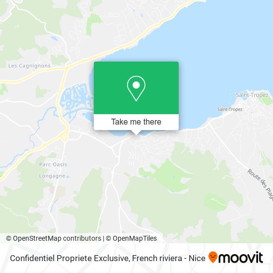 Confidentiel Propriete Exclusive map