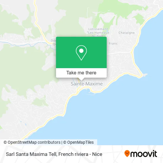 Sarl Santa Maxima Tell map