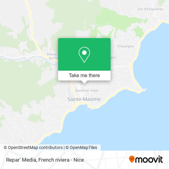 Repar' Media map