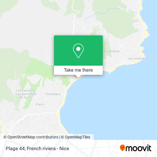 Plage 44 map