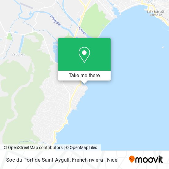 Soc du Port de Saint-Aygulf map