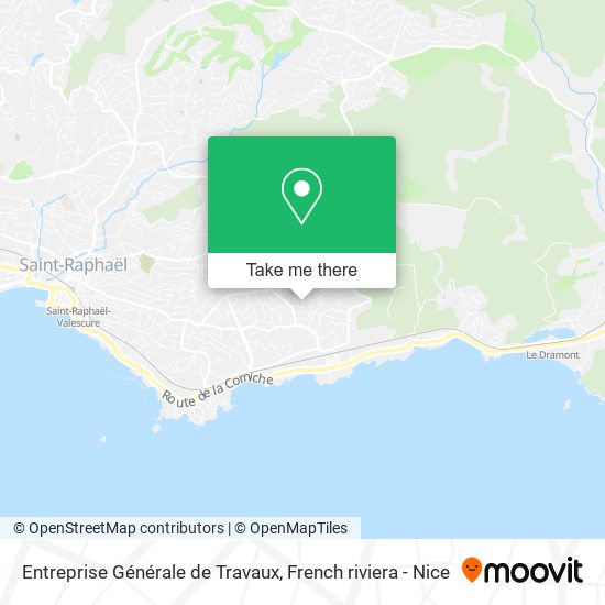 Entreprise Générale de Travaux map