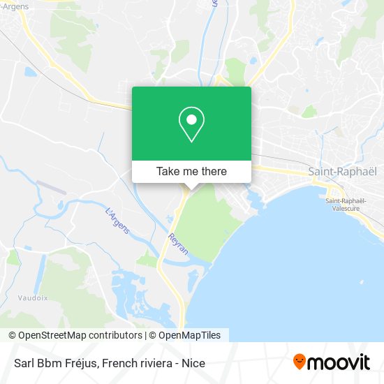 Sarl Bbm Fréjus map