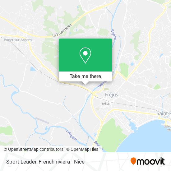 Sport Leader map