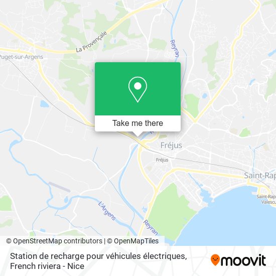 Station de recharge pour véhicules électriques map