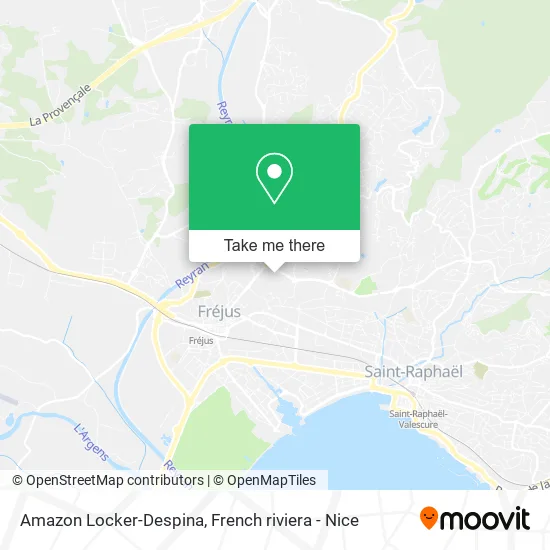 Amazon Locker-Despina map