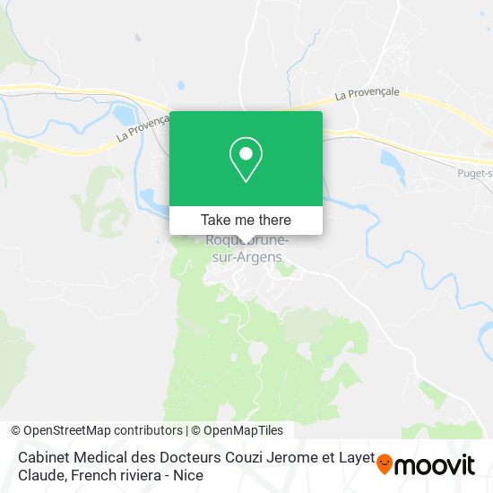 Cabinet Medical des Docteurs Couzi Jerome et Layet Claude map