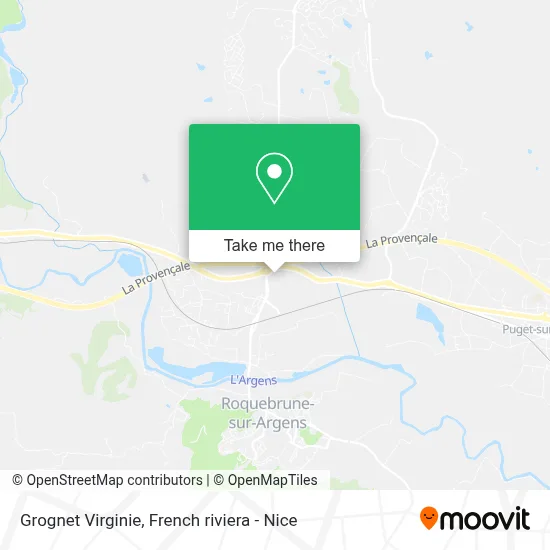 Grognet Virginie map