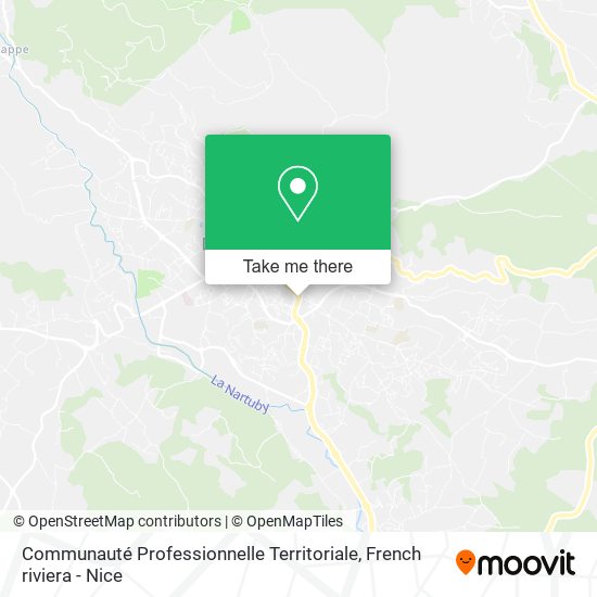 Communauté Professionnelle Territoriale map