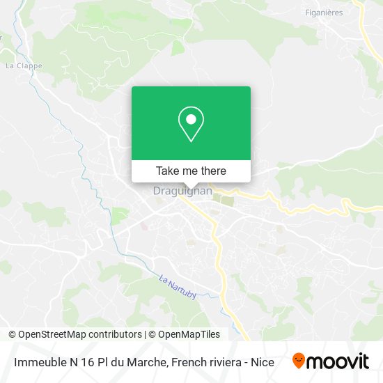 Mapa Immeuble N 16 Pl du Marche