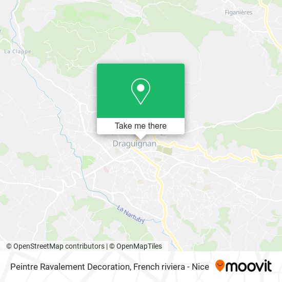 Peintre Ravalement Decoration map