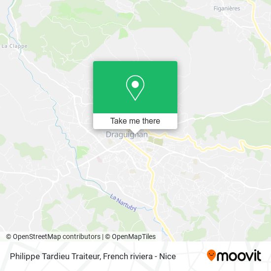 Philippe Tardieu Traiteur map