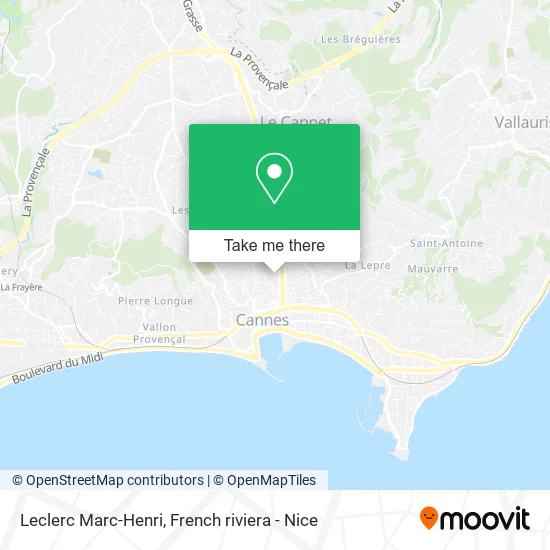 Leclerc Marc-Henri map