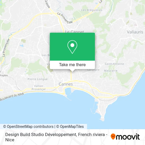 Design Build Studio Développement map