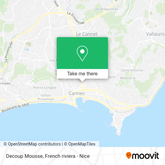 Decoup Mousse map