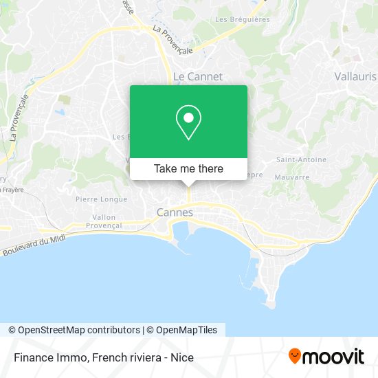 Finance Immo map