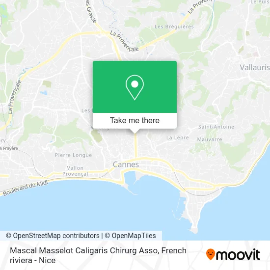 Mascal Masselot Caligaris Chirurg Asso map