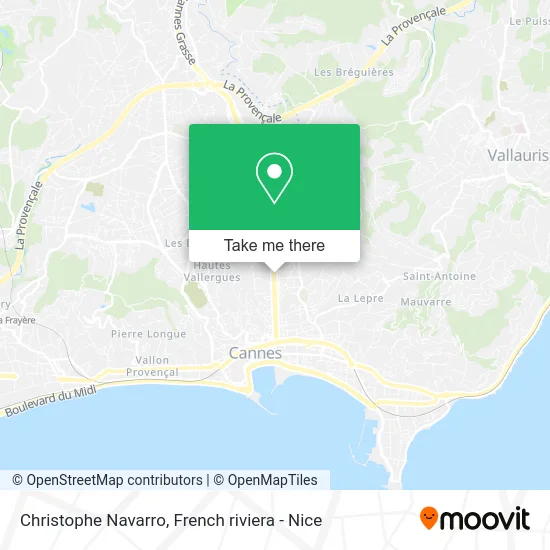 Christophe Navarro map