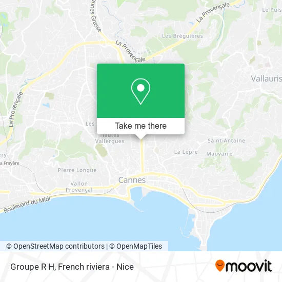 Groupe R H map