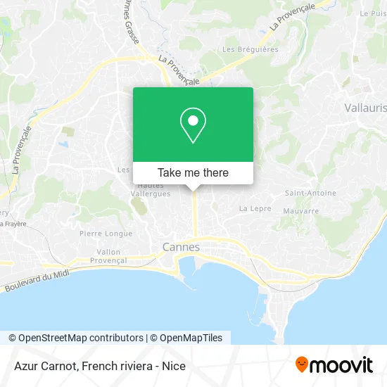Azur Carnot map