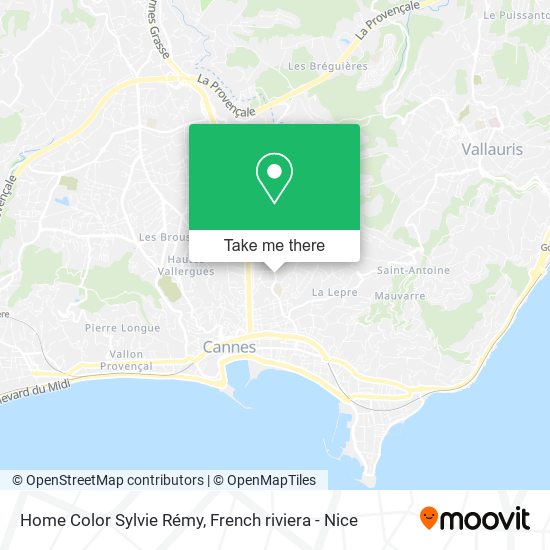 Home Color Sylvie Rémy map
