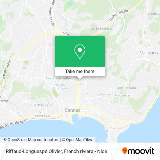 Riffaud-Longuespé Olivier map