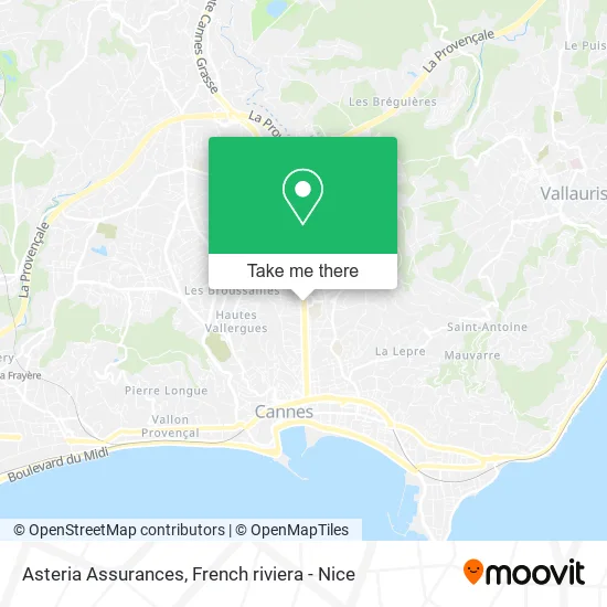 Asteria Assurances map