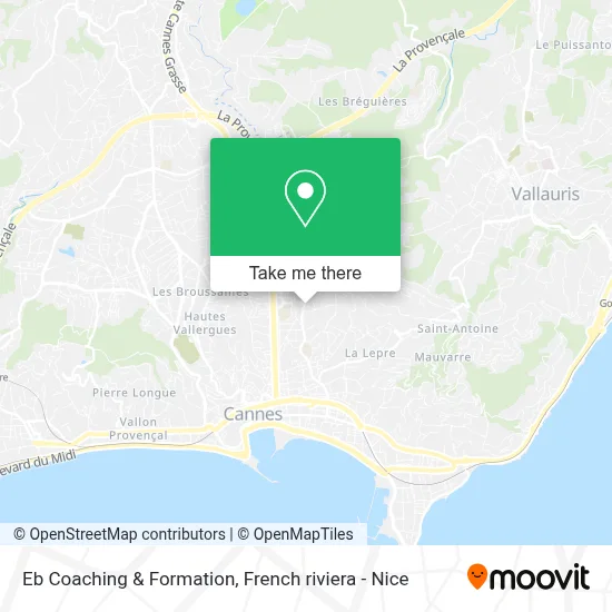 Eb Coaching & Formation map