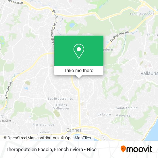 Thérapeute en Fascia map