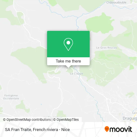 SA Fran Traite map