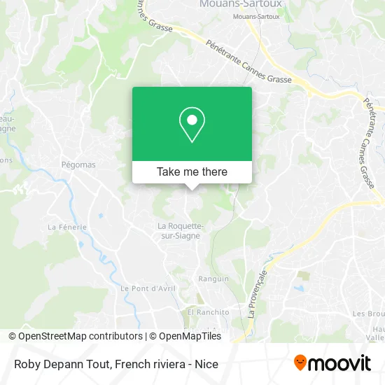 Roby Depann Tout map