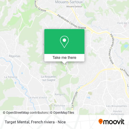 Target Mental map