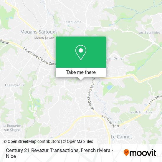 Century 21 Revazur Transactions map