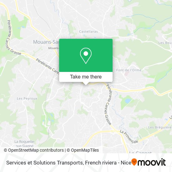 Mapa Services et Solutions Transports